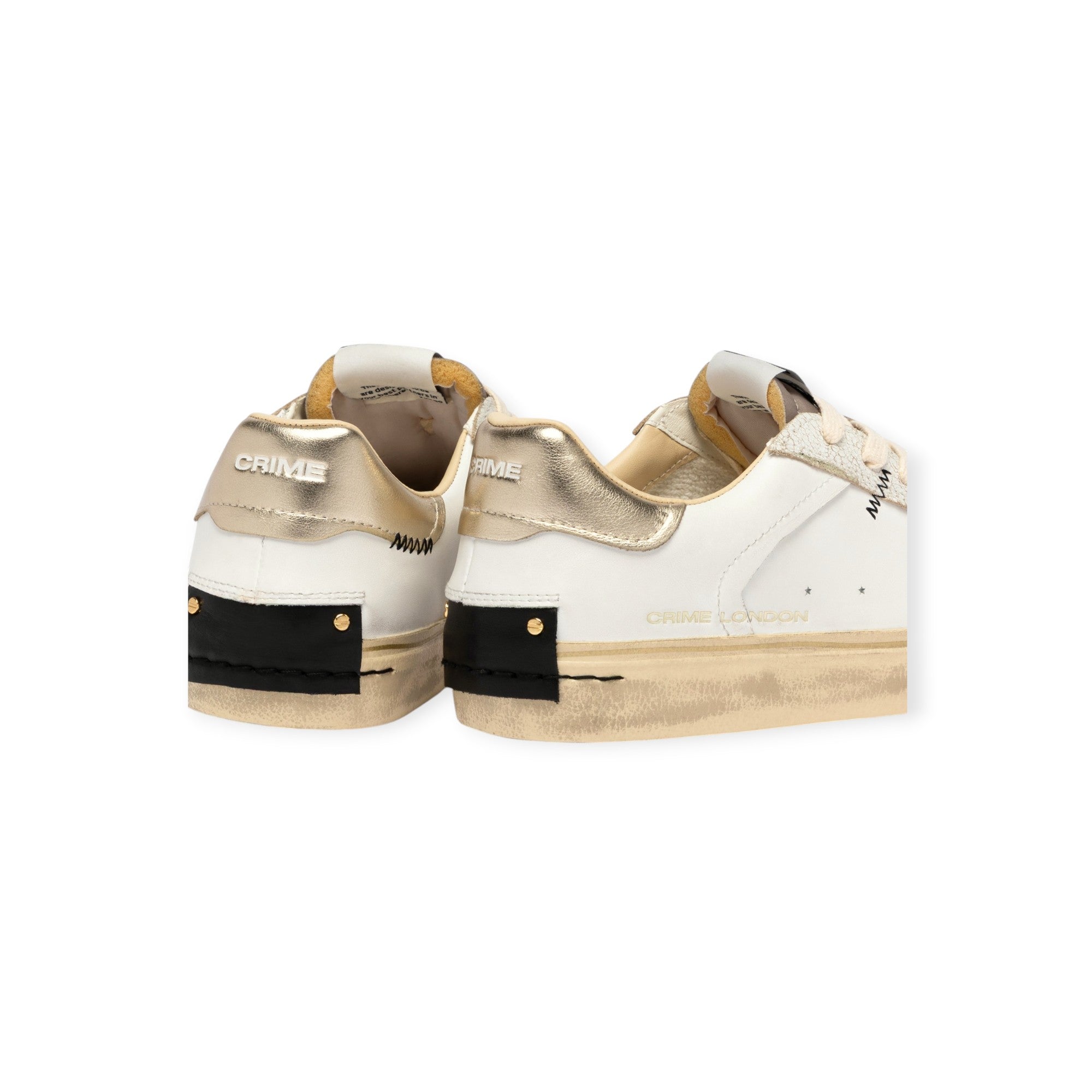 SNEAKERS DISTRESSED BIANCA