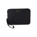 POCHETTE FLOWE NERA