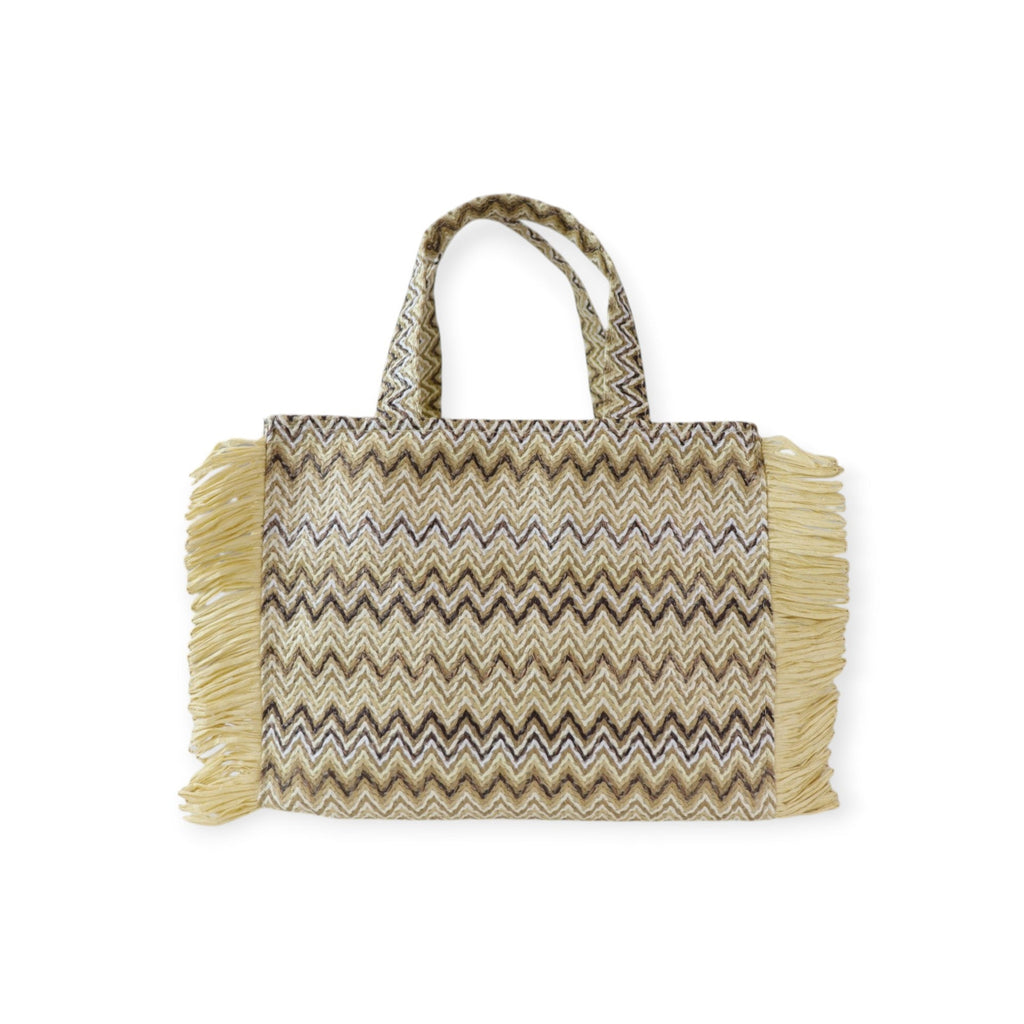 BORSA A MANO BUBY MID NATURALE