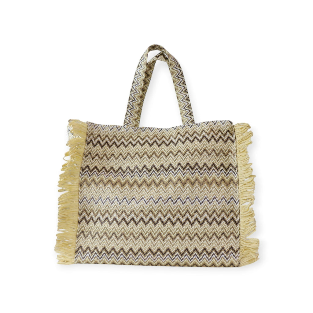 BORSA A MANO BUBY BIG NATURALE