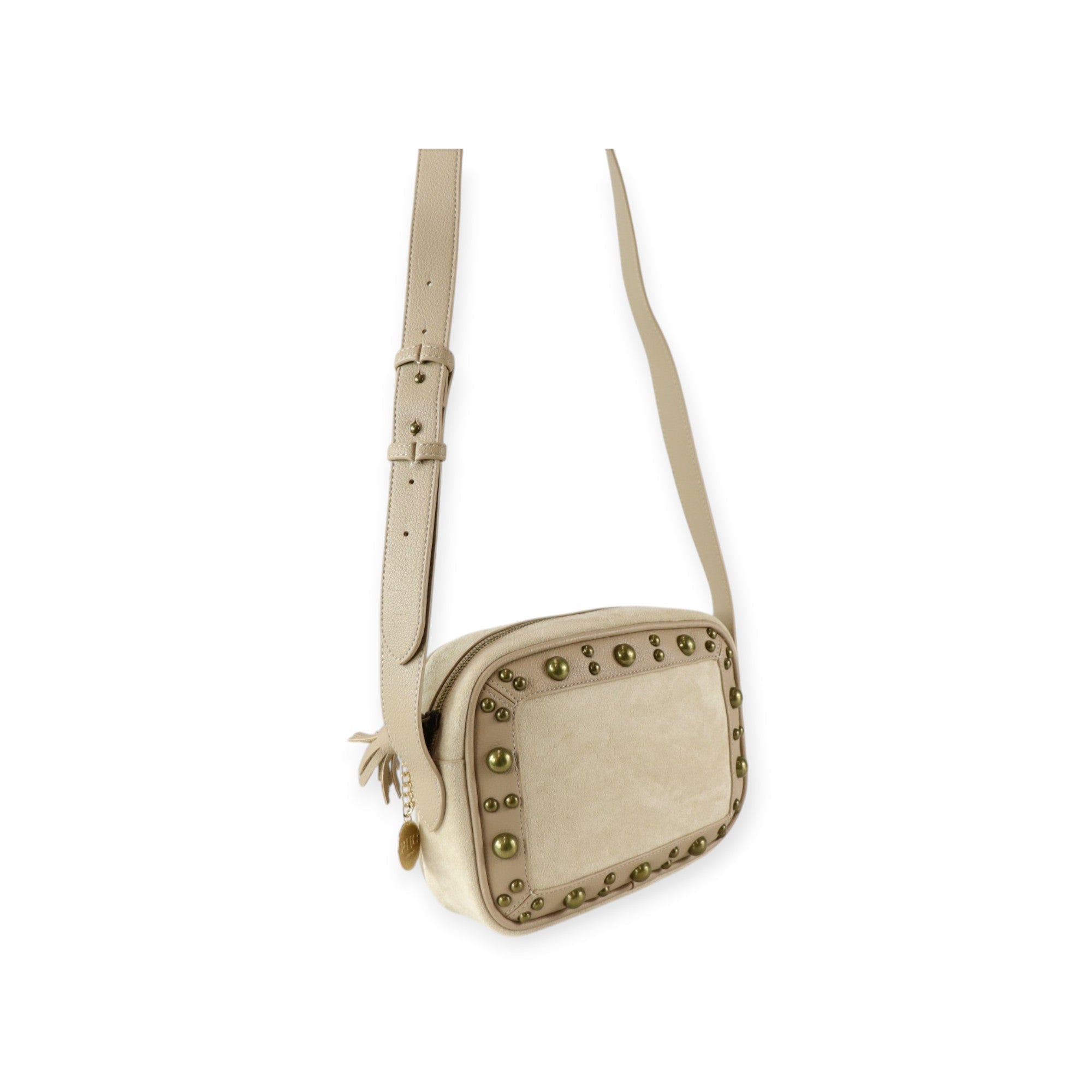 BORSA A TRACOLLA BEIGE