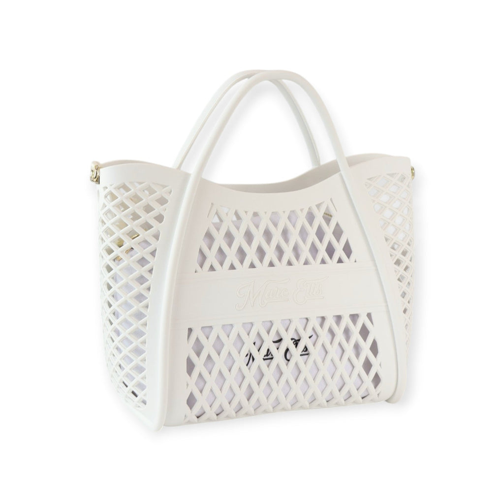 BORSA A MANO BUBY BASKET S BIANCA