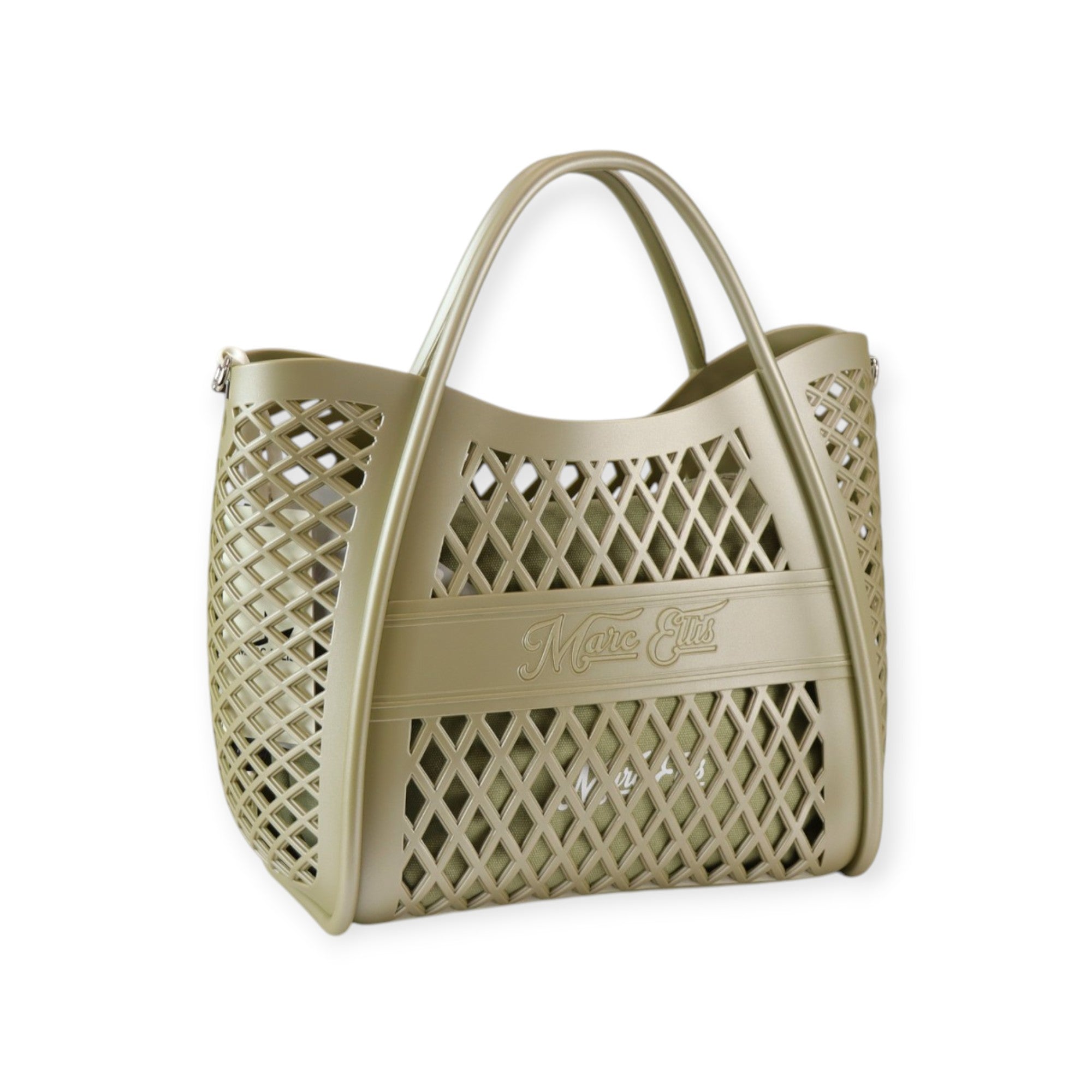 BORSA A MANO BUBY BASKET S VERDE