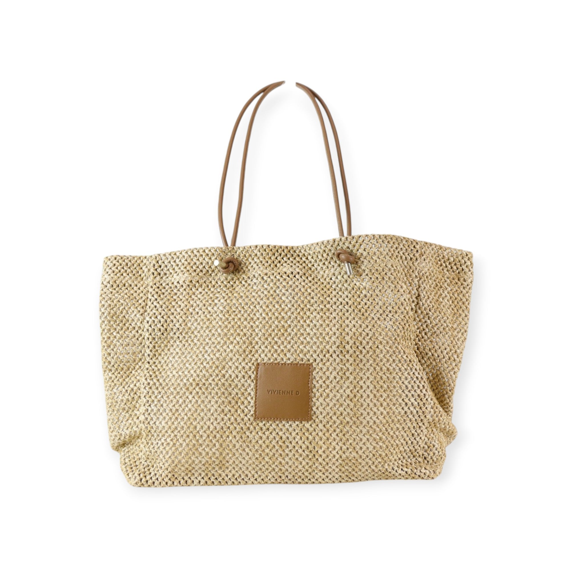 SHOPPING RAFFIA NATURALE