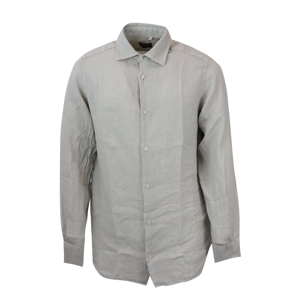 CAMICIA GRIGIO PERLA