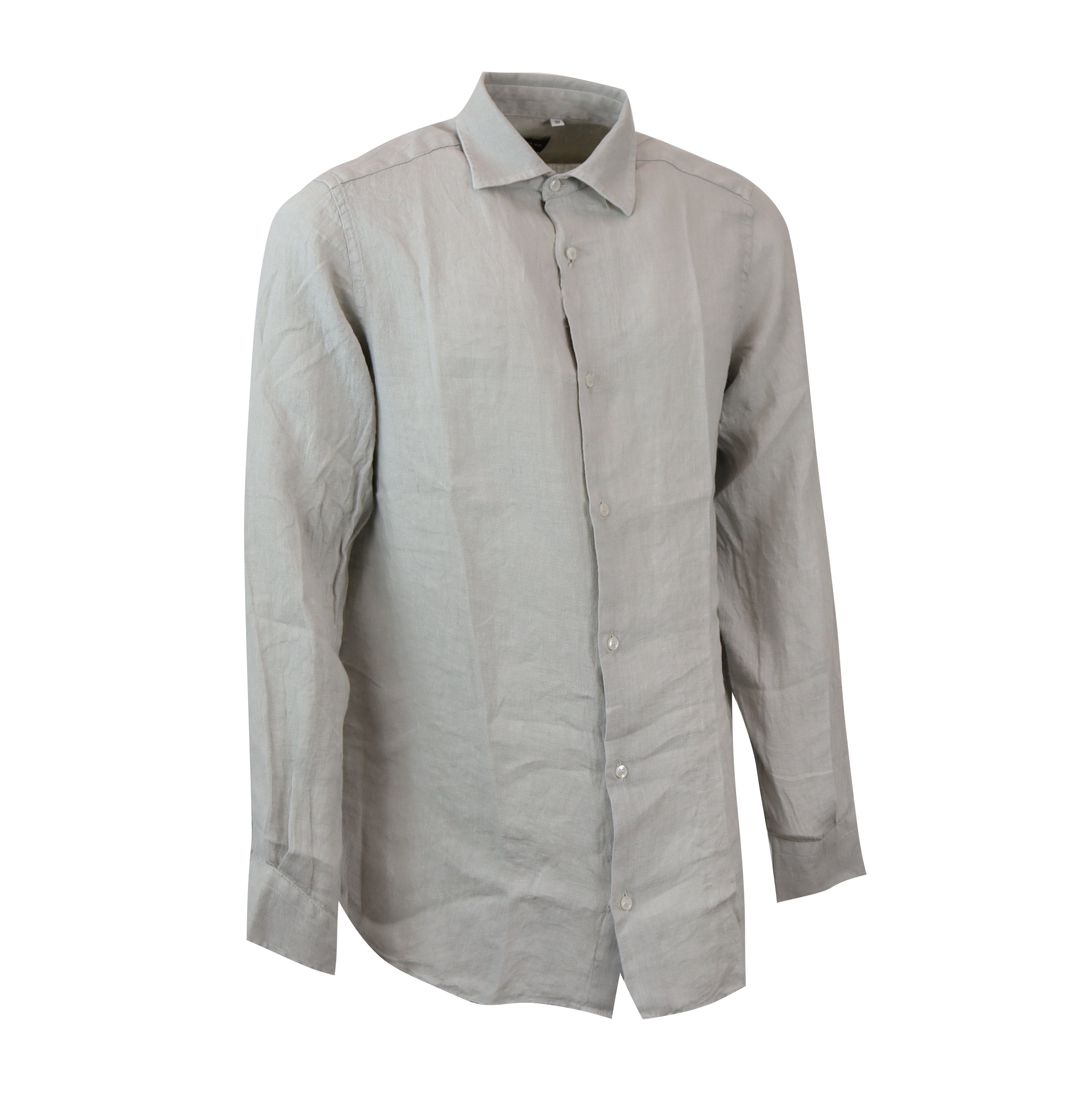 CAMICIA GRIGIO PERLA