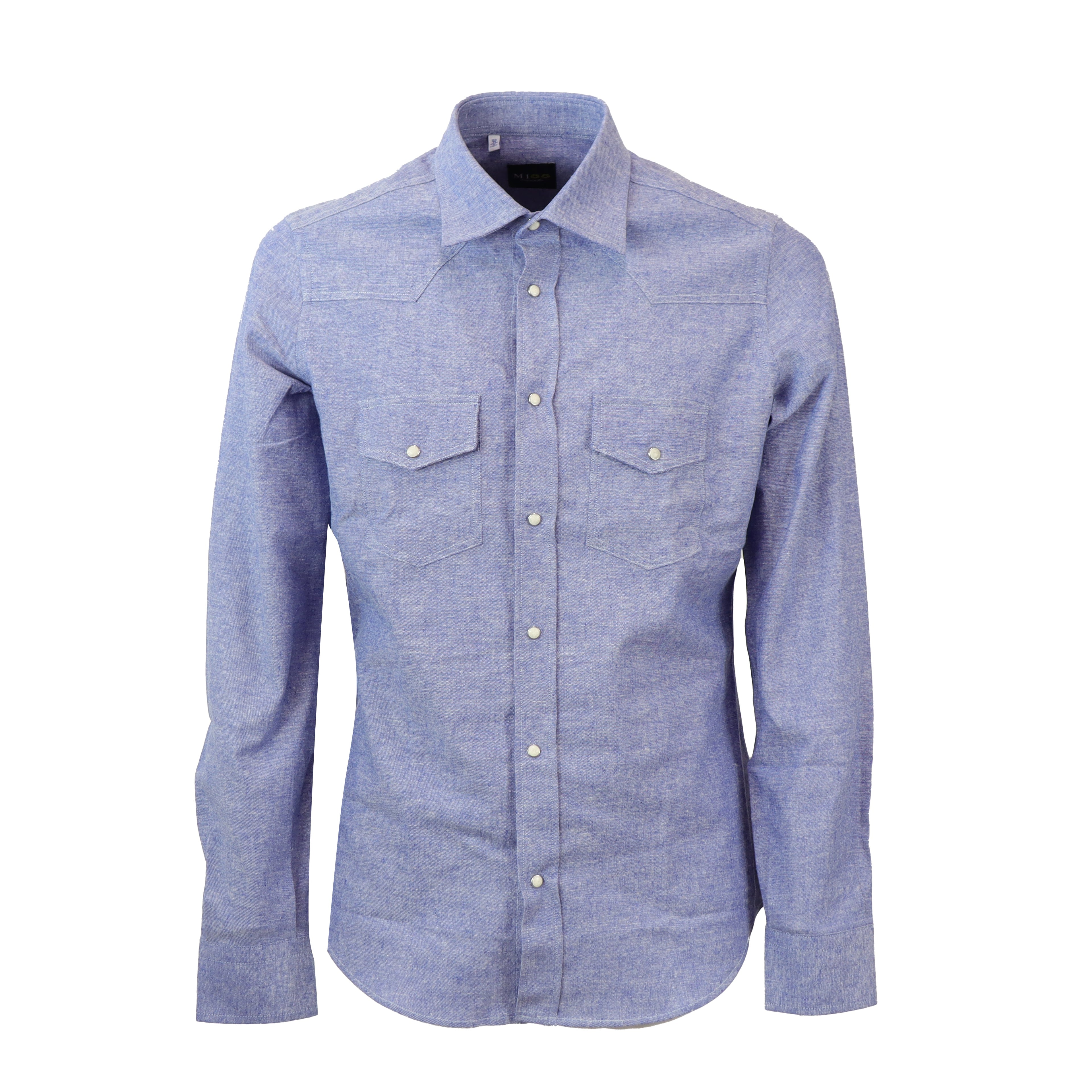 CAMICIA TEXANA BLU