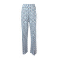PANTALONE ABATE BIANCO E BLU