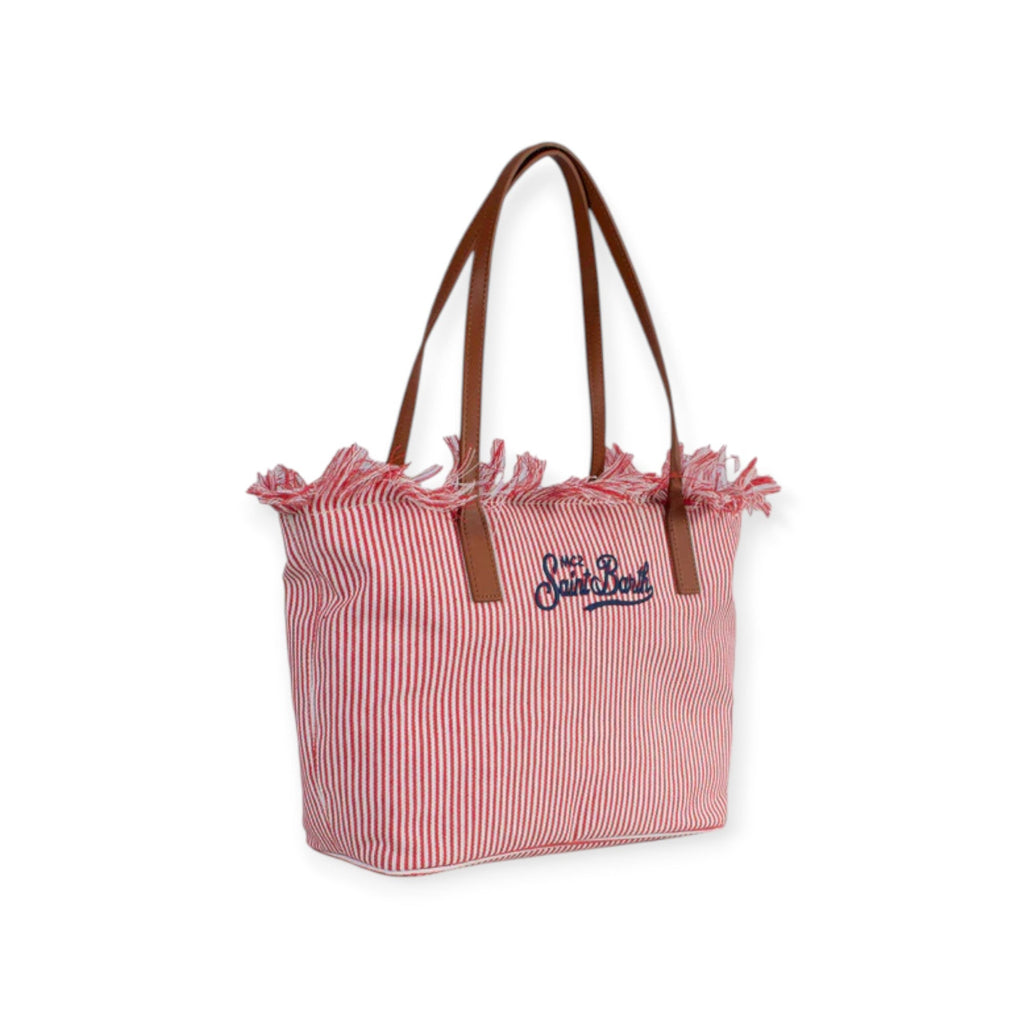 BORSA CITYBAG MID BIANCA E ROSSA