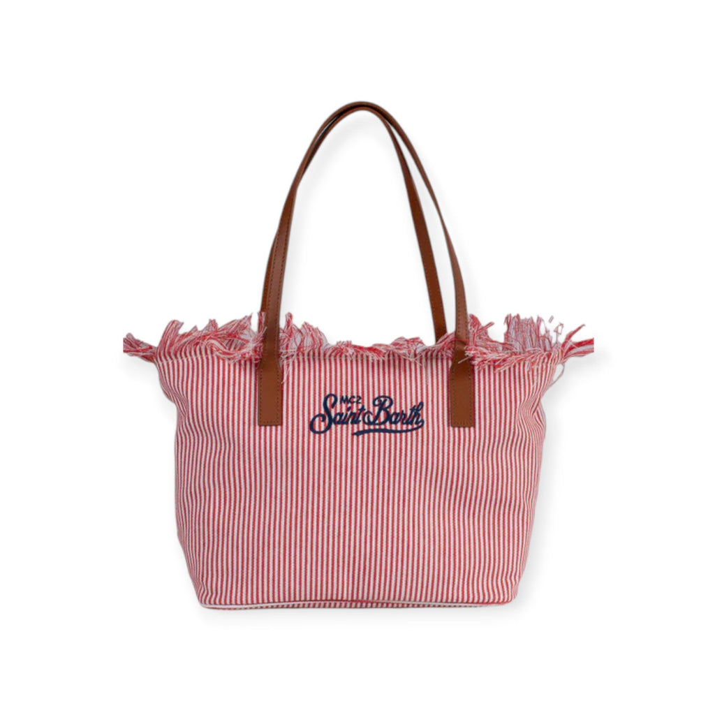 BORSA CITYBAG MID BIANCA E ROSSA