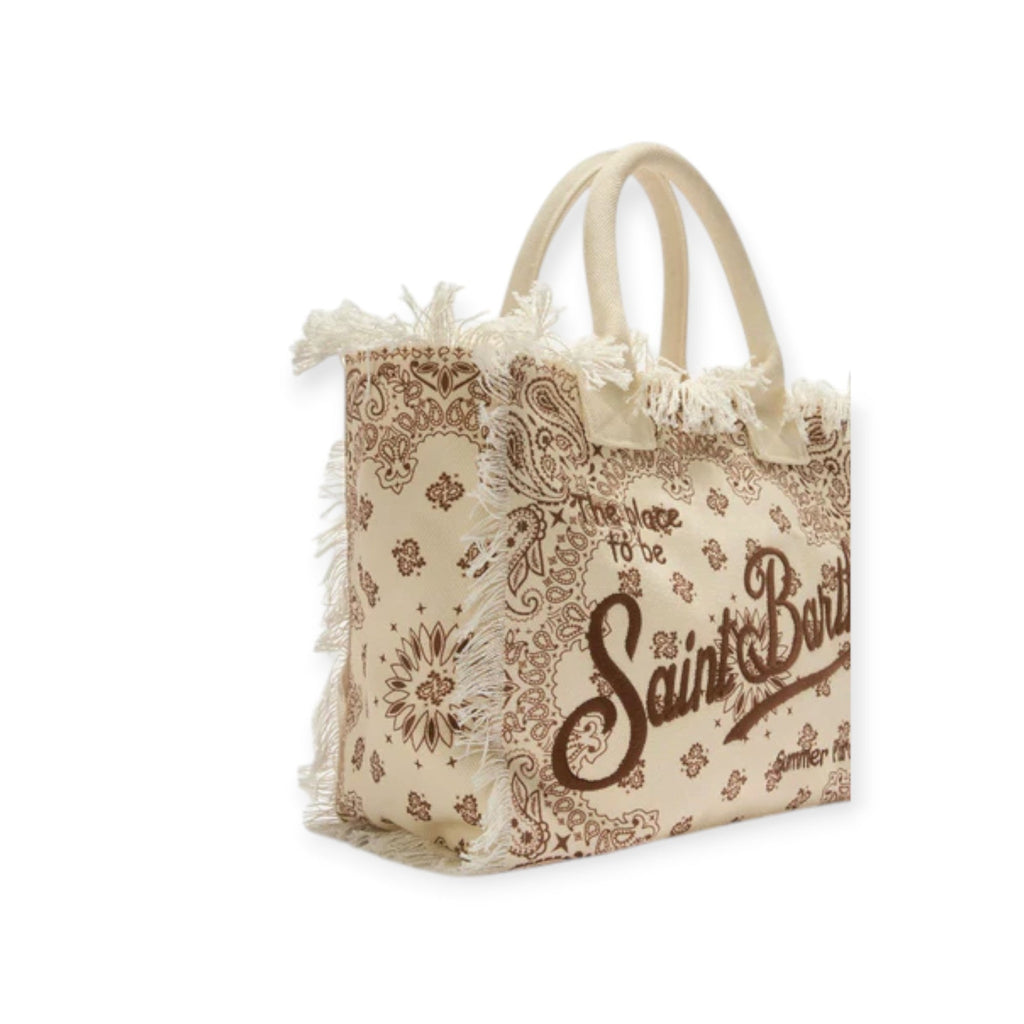 BORSA VANITY BEIGE E MARRONE