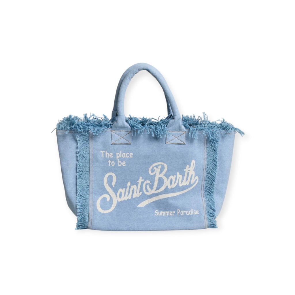 BORSA VANITY DENIM CHIARO