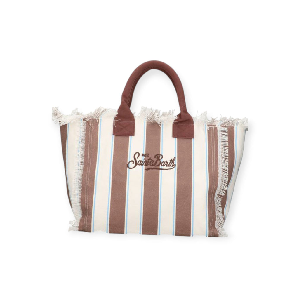 BORSA VANITY BEIGE E MARRONE
