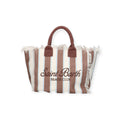 BORSA VANITY BEIGE E MARRONE
