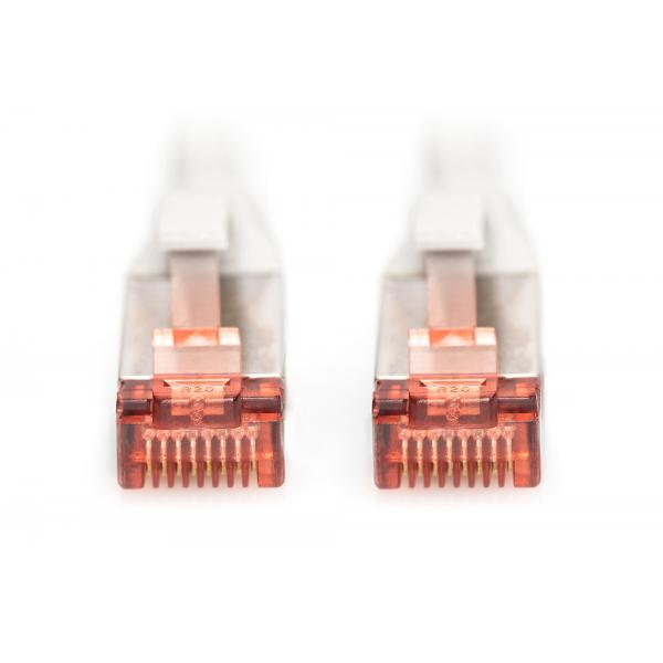 Digitus CAT 6 S-FTP Patch Cord - Copper Cu - LSZH - 4x 2 AWG 27/7 - Grey - 3 Meter [DK-1644-030]