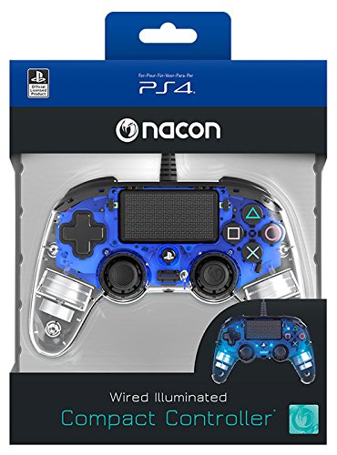 NACON OLP Compact Controller WRD Illuminated Blu PS4