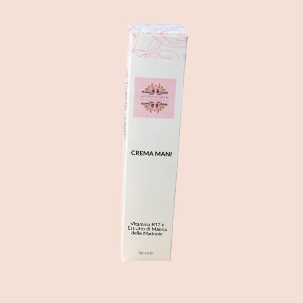 Crema Mani Vitamina B12 ed Estratto di Manna delle Madonie