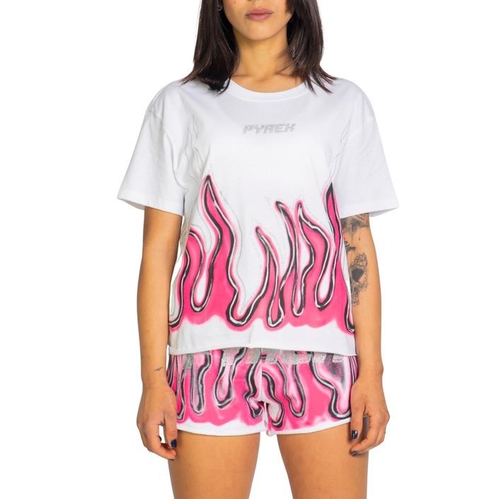Pyrex t-shirt 21EPC42355 Bianco
