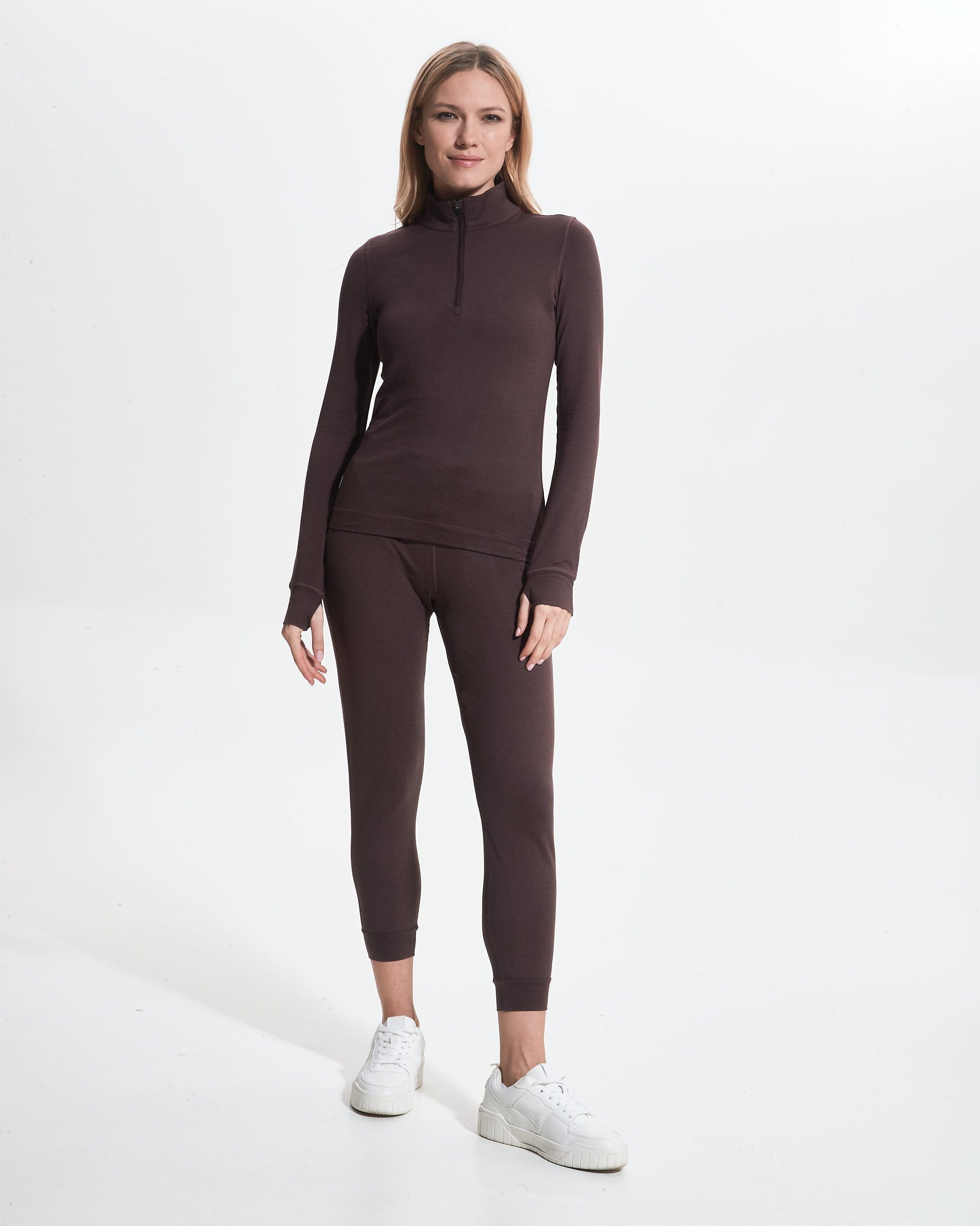 AptySoft™ Fitted Half Zip