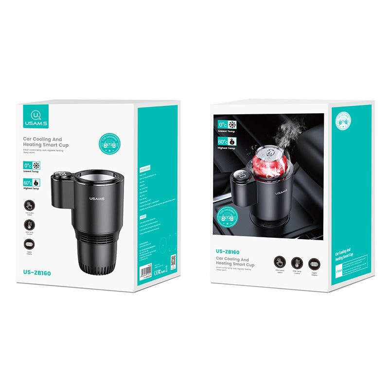 USAMS US-ZB160 Tazza termica intelligente con display digitale per auto - Accessori per auto