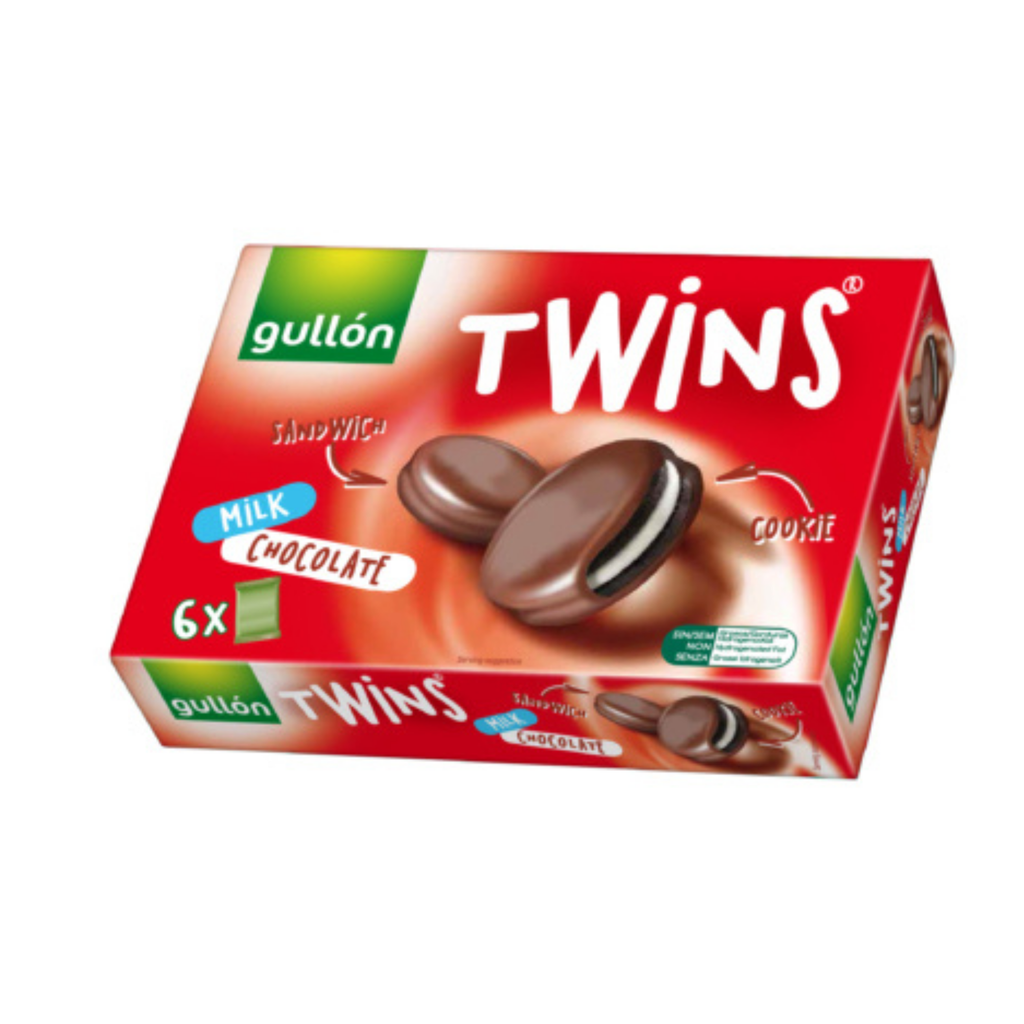 Twins cioccolato 2 pezzi da 42gr - Confezione da 21 pezzi