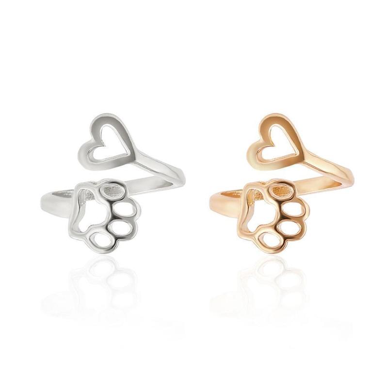 Set di anelli "Classy Cat" in stile premium