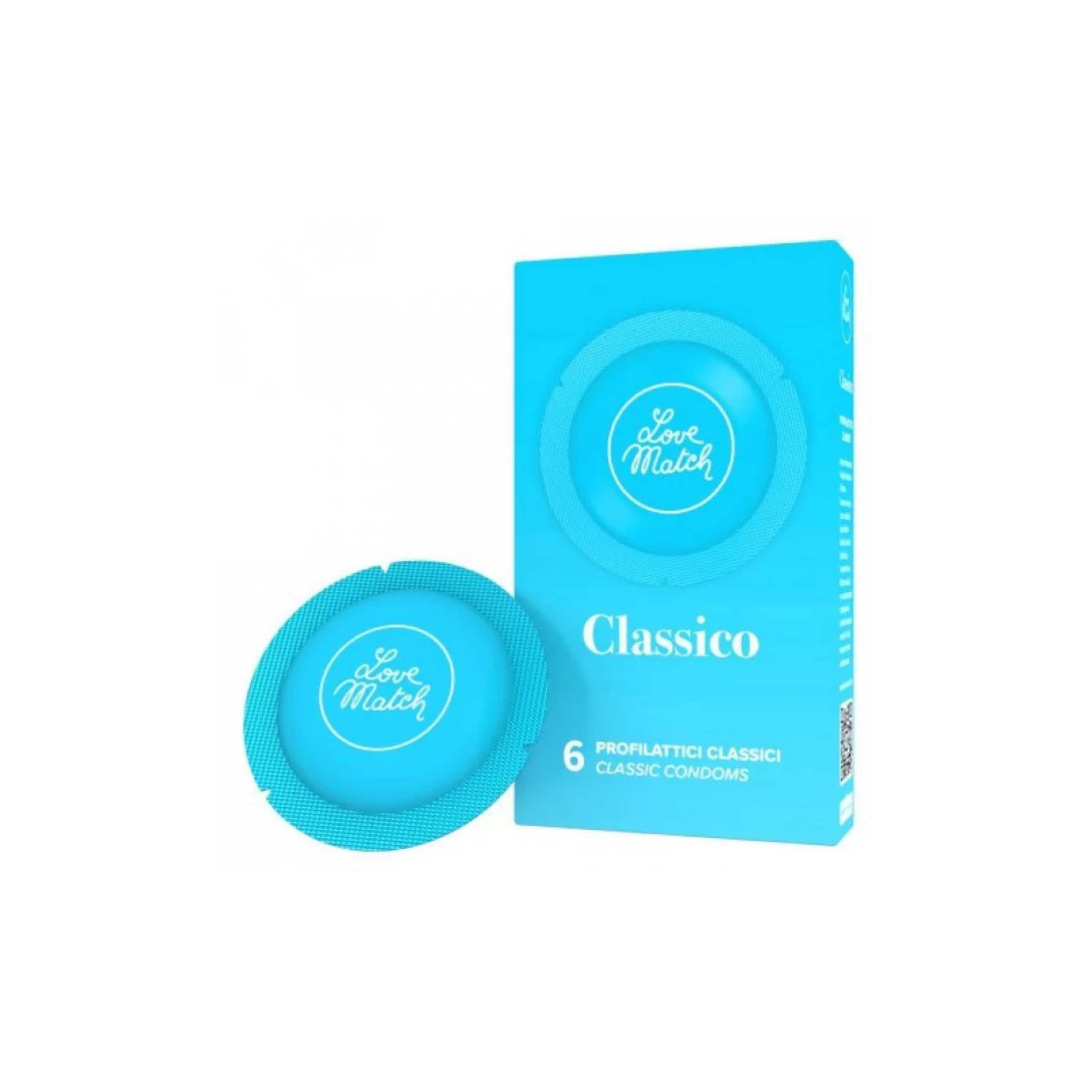 Profilattico Love Match Classico 6 pezzi- Confezione da 24 pezzi