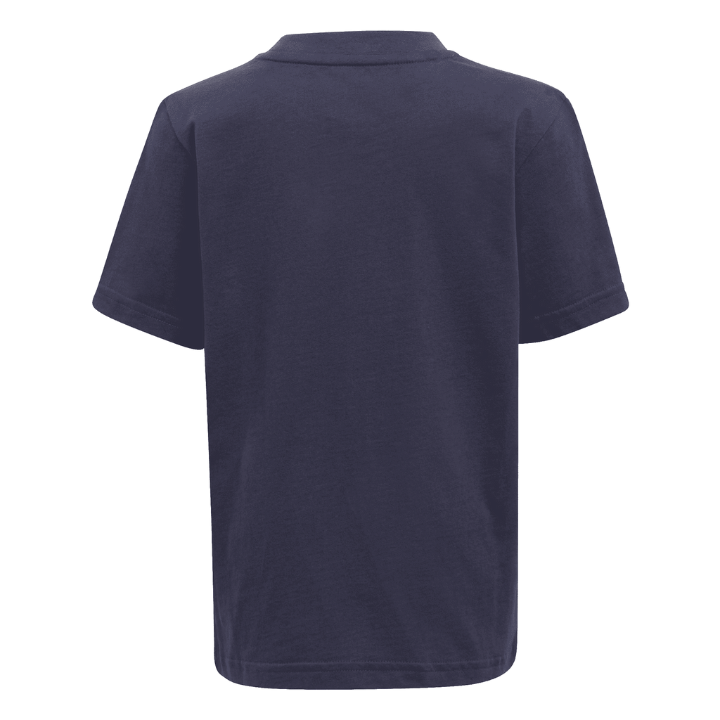 Adidas completo da ragazzo t-shirt e pantaloncino HC9445 blu-bianco