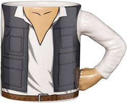 STAR WARS TAZZA HAN SOLO CON MANICO 3D