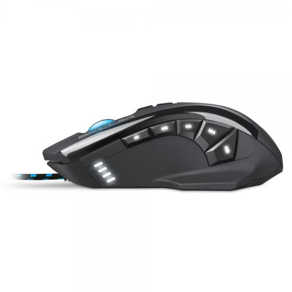 SHARKOON MOUSE GAMING SKILLER-SGM1, 1600 DPI, RGB, 6 TASTI CONFIGURABILI, USB, 1.8MT [SKILLER-SGM1]