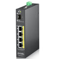 Zyxel RGS100-5P Non gestito L2 Gigabit Ethernet (10/100/1000) Supporto Power over Ethernet (PoE) Nero [RGS100-5P-ZZ0101F]