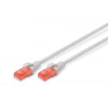 Digitus CAT 6 U-UTP patch cord - Cu - LSZH AWG 26/7 - length 3 m - Grey [DK-1617-030]
