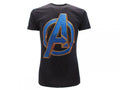 MARVEL AVENGERS  LOGO  T-shirt  S  nera