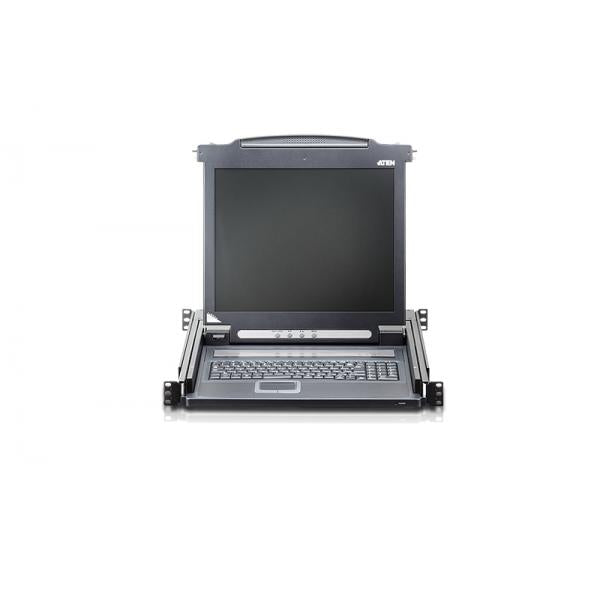 ATEN Slideaway console 17" LCD TASTIERA INGLESE [CL1000M-ATA-EG]