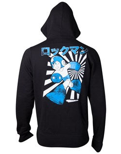 DIFUZED MEGAMAN  FELPA CON CAPPUCCIO  S