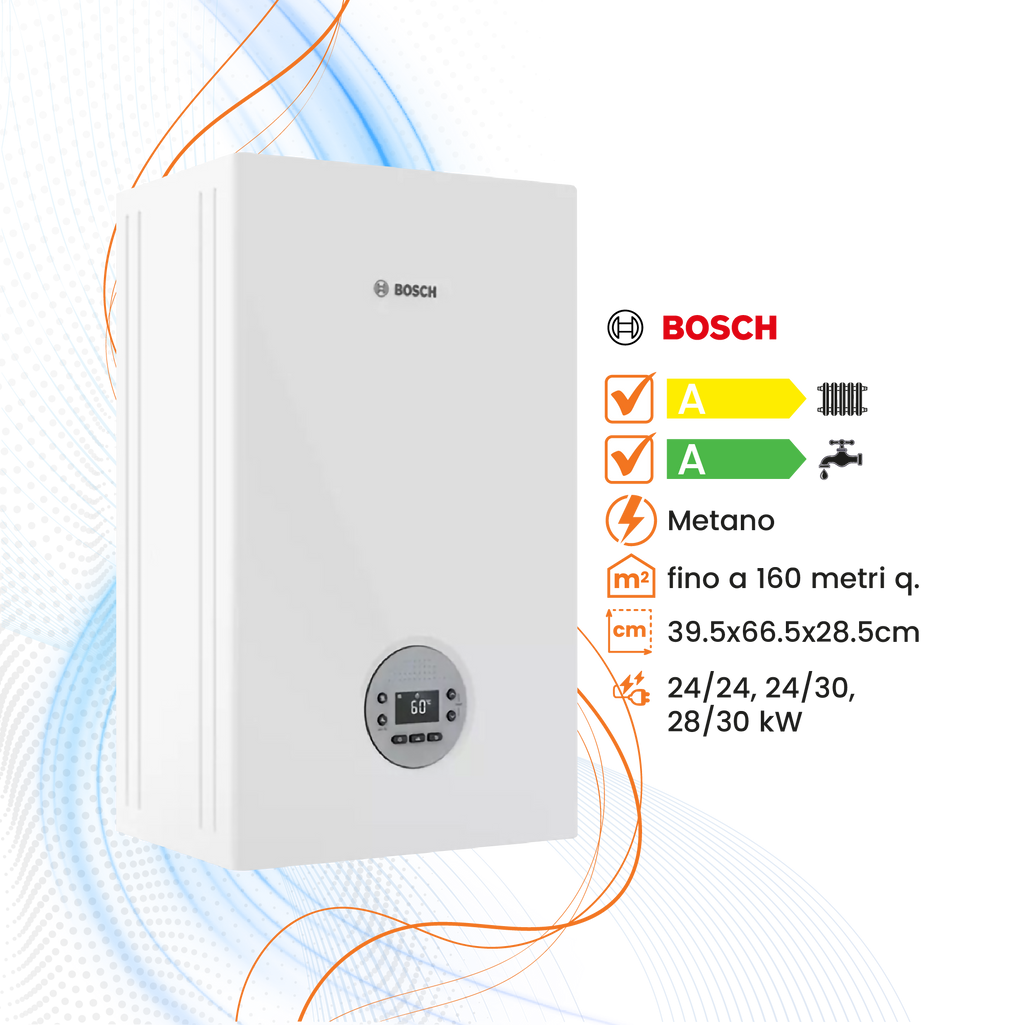 Caldaia Bosch Condens 1200W a Condensazione