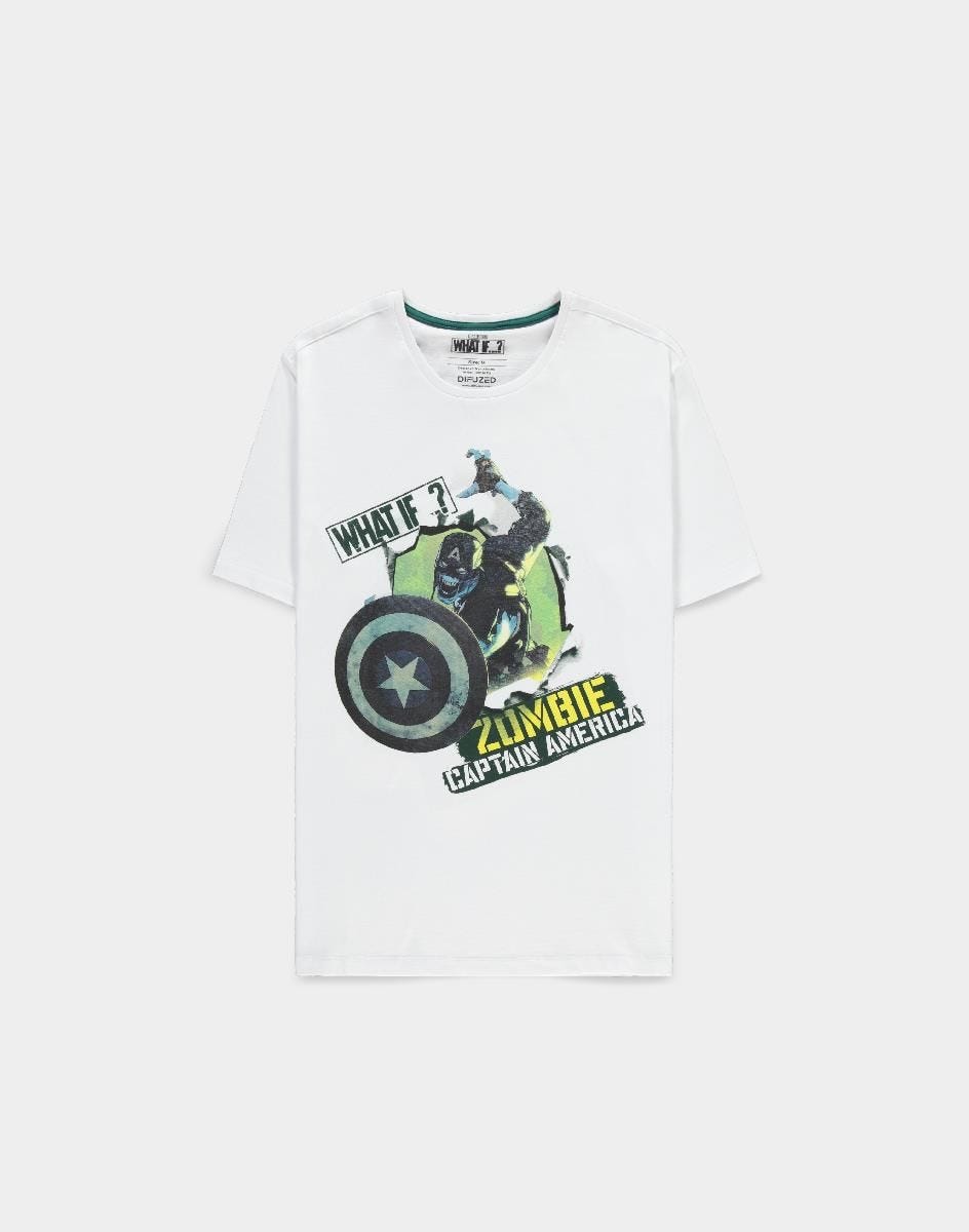 DIFUZED Marvel - What If...? - Zombie Captain America T-shirt M