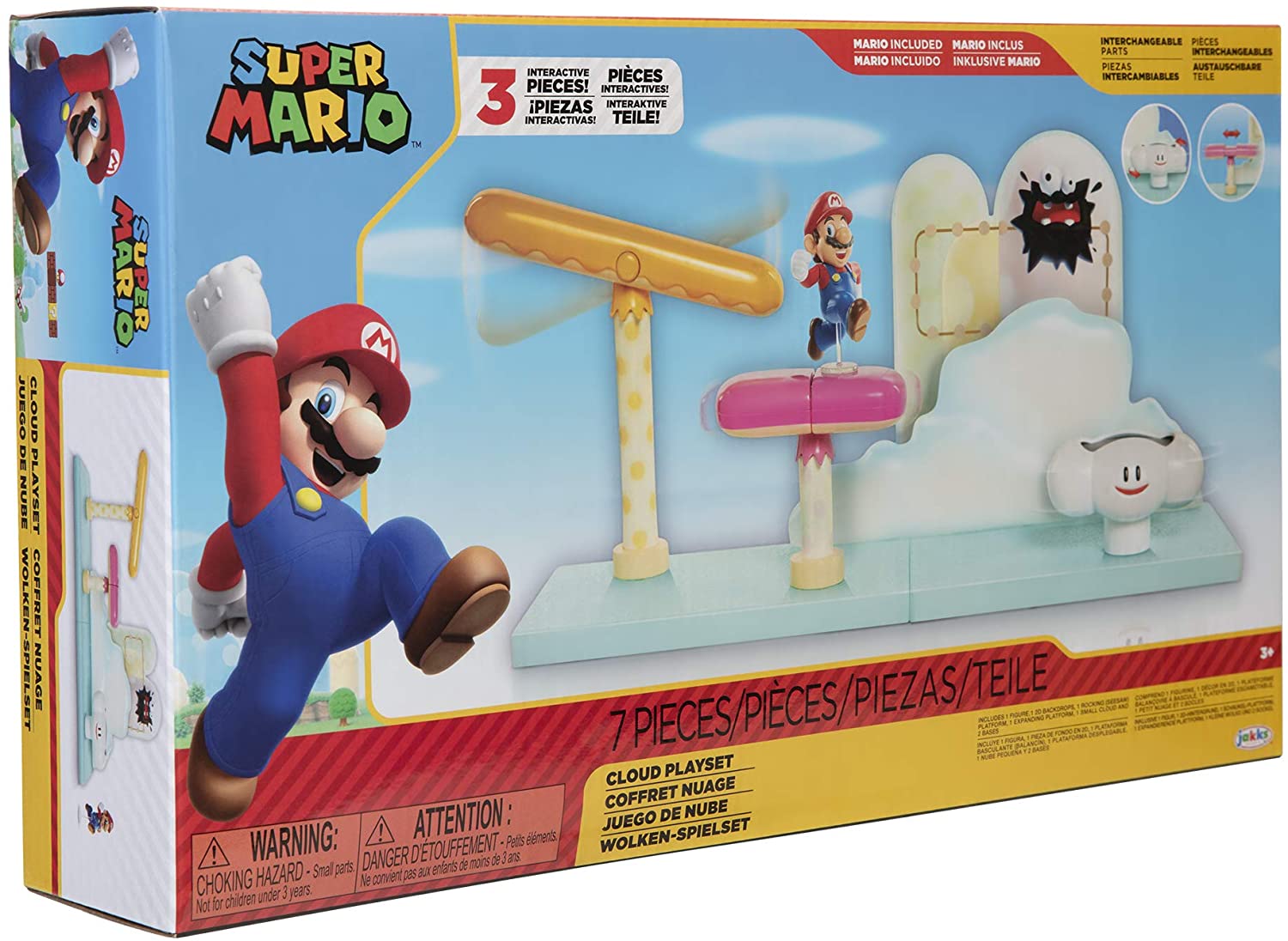 JAKKS PACIFIC NINTENDO SUPER MARIO  CLOUD PLAYSET