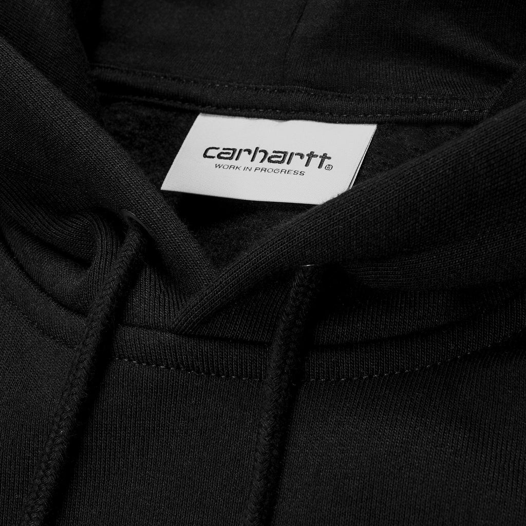 Carhartt Felpa con cappuccio da uomo 1026384 00F nero-oro