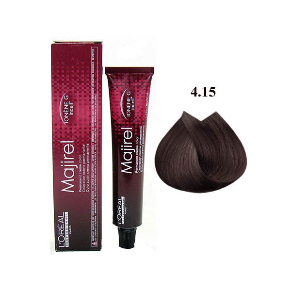 L'OREAL PROFESSIONNEL MAJIREL CASTANO CENERE MOGANO 4,15