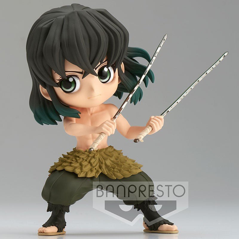 BANPRESTO 18456 - Demon Slayer: Kimetsu No Yaiba Q Posket-Inosuke Hashibira-II (Ver.B)