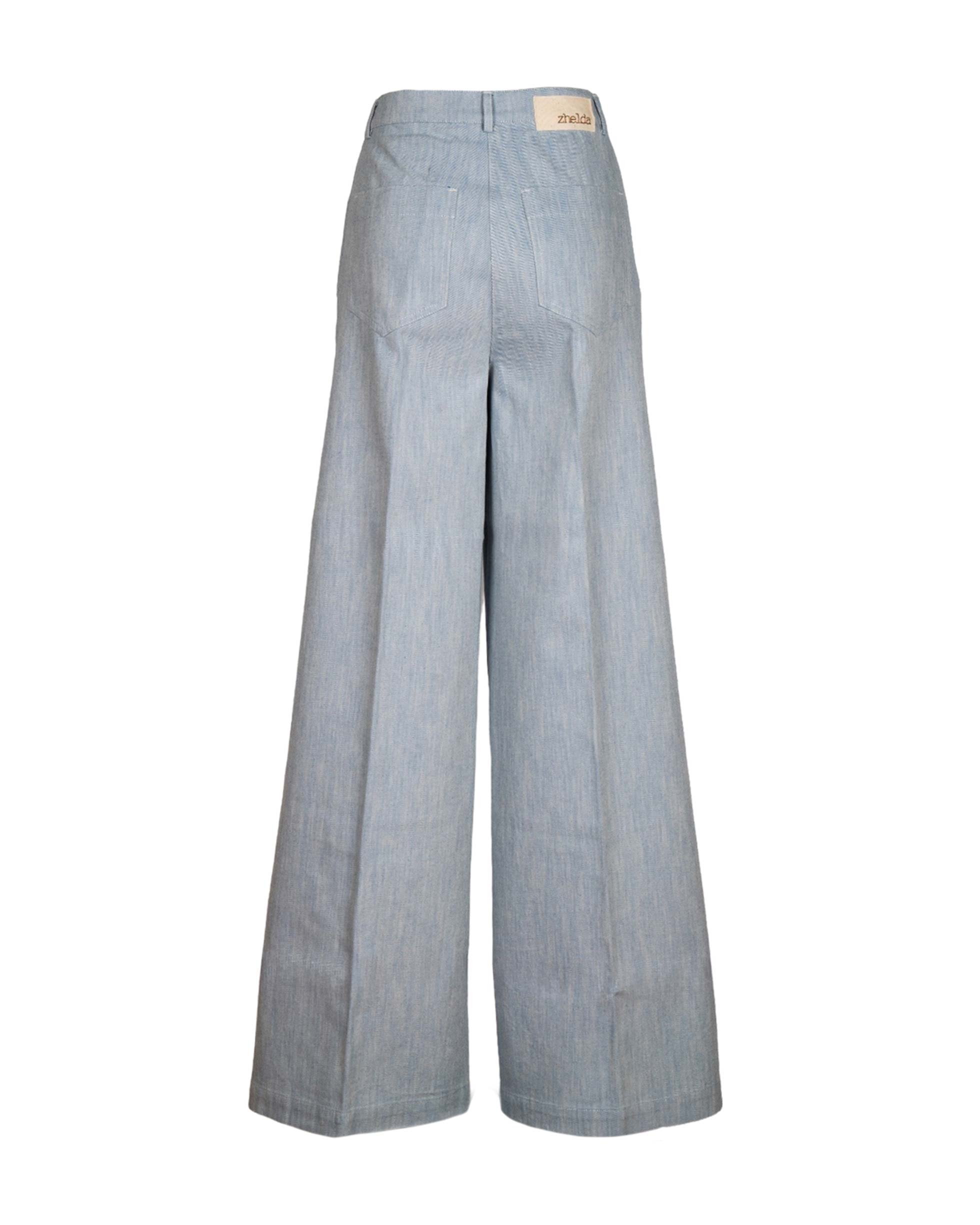 PANTALONE DENIM CHIARO