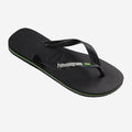 Havaianas ciabatta infradito unisex da adulto H. Brasil Logo FC 4.110.850 1069 black