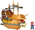 JAKKS PACIFIC NINTENDO SUPER MARIO GALEONE VOLANTE BOWSER PLAYSET