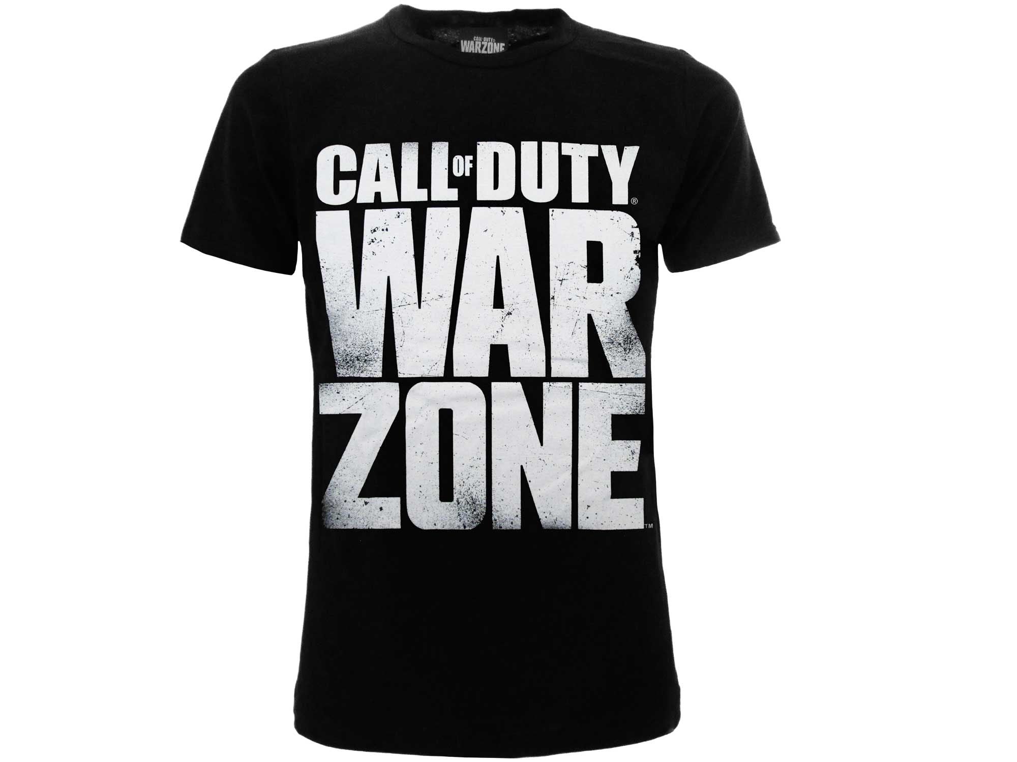 T-Shirt Call of Duty Warzone: Logo S nera