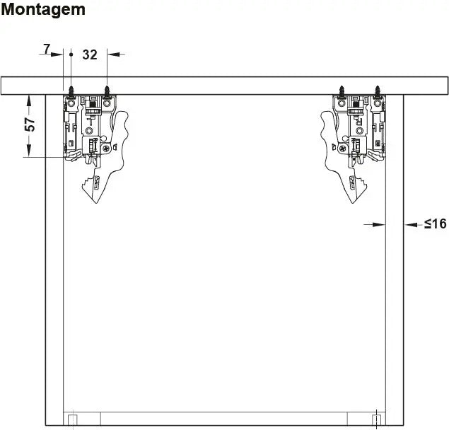 GUIDA CON MONTAGGIO INVISIBILE, HÄFELE MATRIX UM A30 USCITA TOTALE, PORTATA FINO A 30 KG 450 MM 450MM