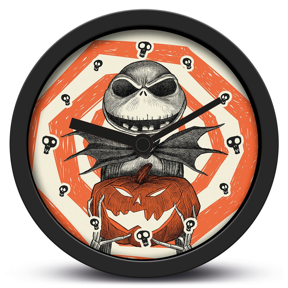 PYRAMID DISNEY: NIGHTMARE BEFORE CHRISTMAS PUMPKIN KING - OROLOGIO DA SCRIVANIA