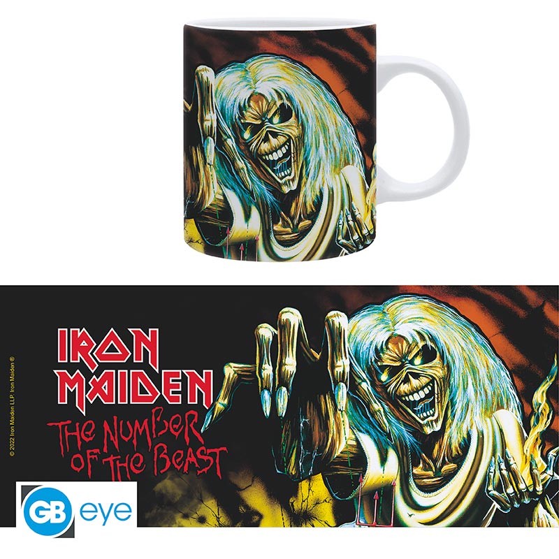 ABYSTYLE IRON MAIDEN - Tazza 320ml : "Number of the Beast"