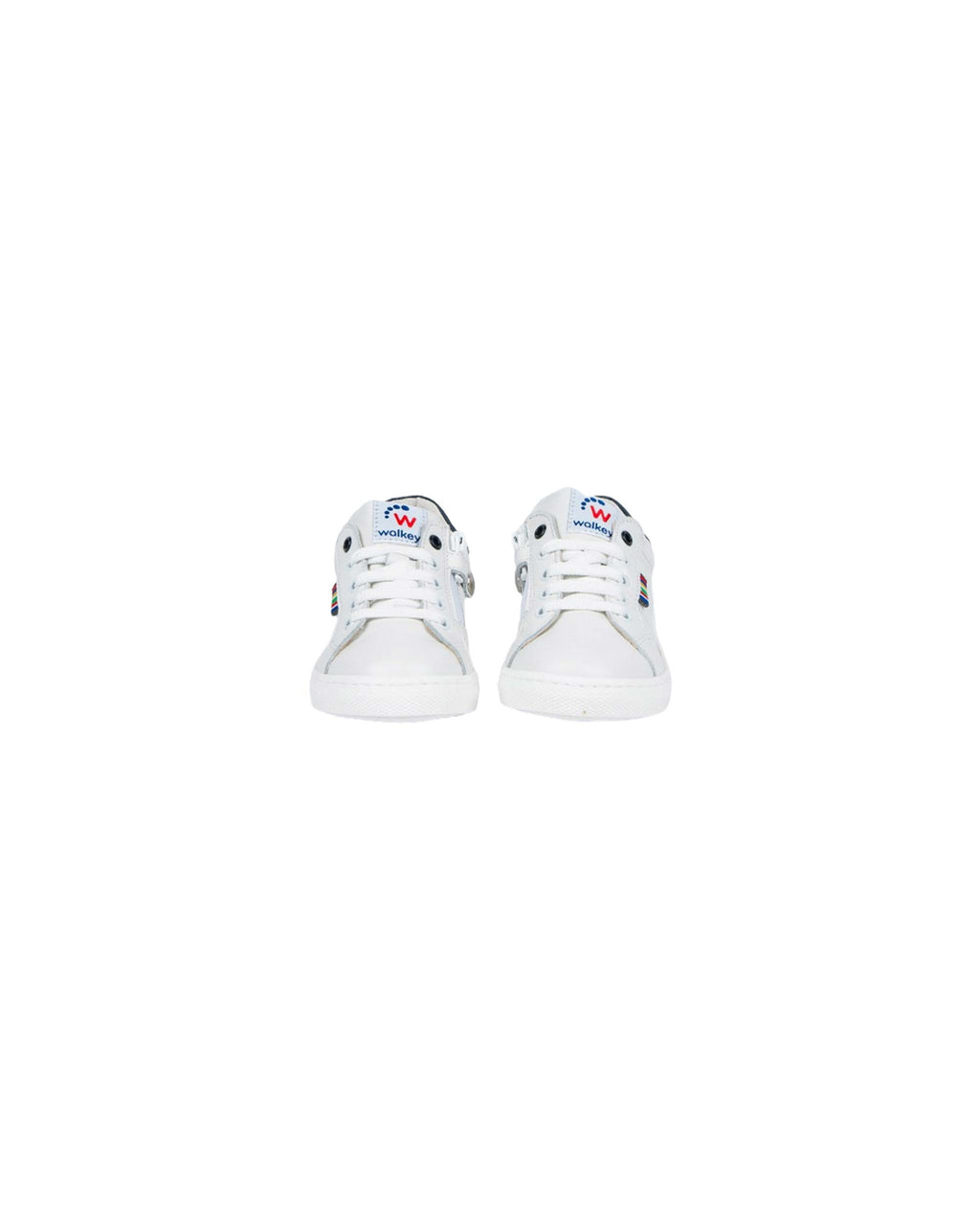 SNEAKERS BIANCHE E BLU