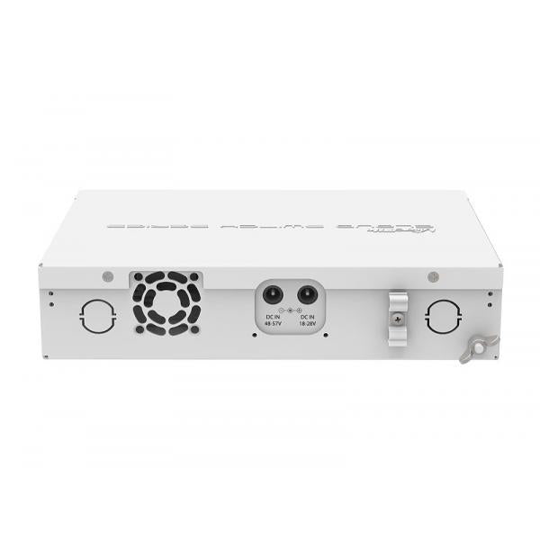MikroTik, Cloud Router Switch 112, 8P, 4S, IN with QCA8511 400Mhz CPU [CRS112-8P-4S-IN]